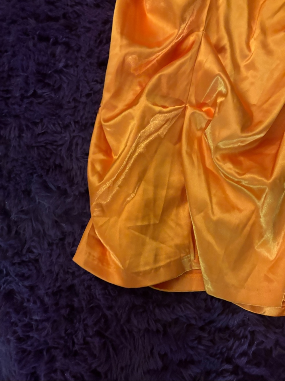 Windsor Bright Orange Dress with Heart Logo - Picture 2 of 5